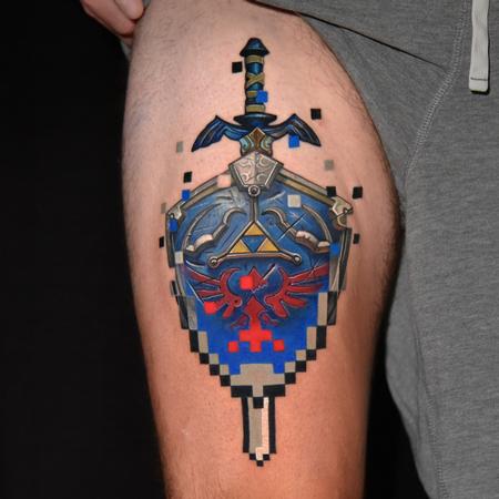 tattoos/ - Disintegrating Zelda - 139467